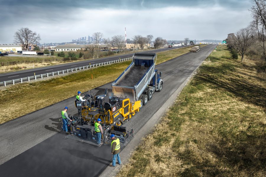 types of road construction machines