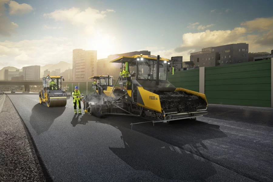 volvo asphalt paver