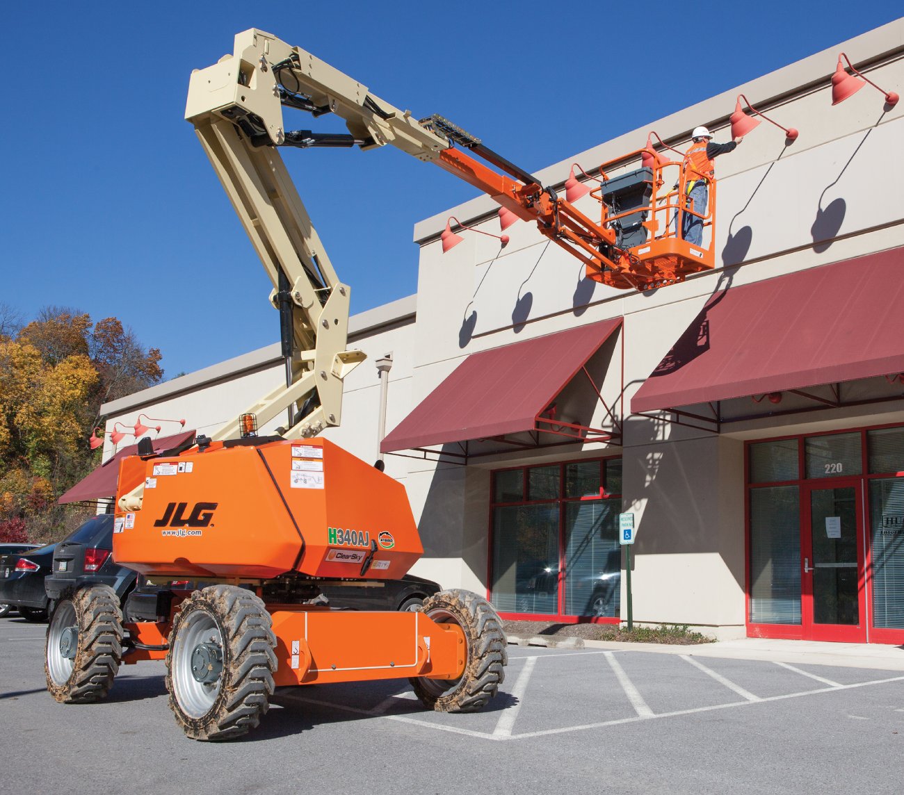 JLG truck