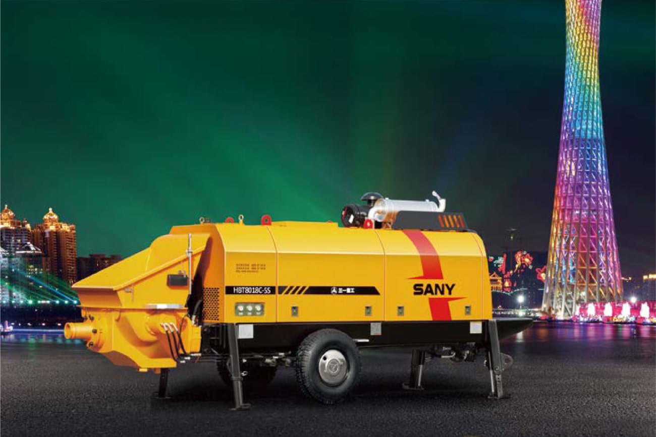 Sany Trailer Pump 01