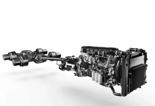 UD quester long haul truck driveline