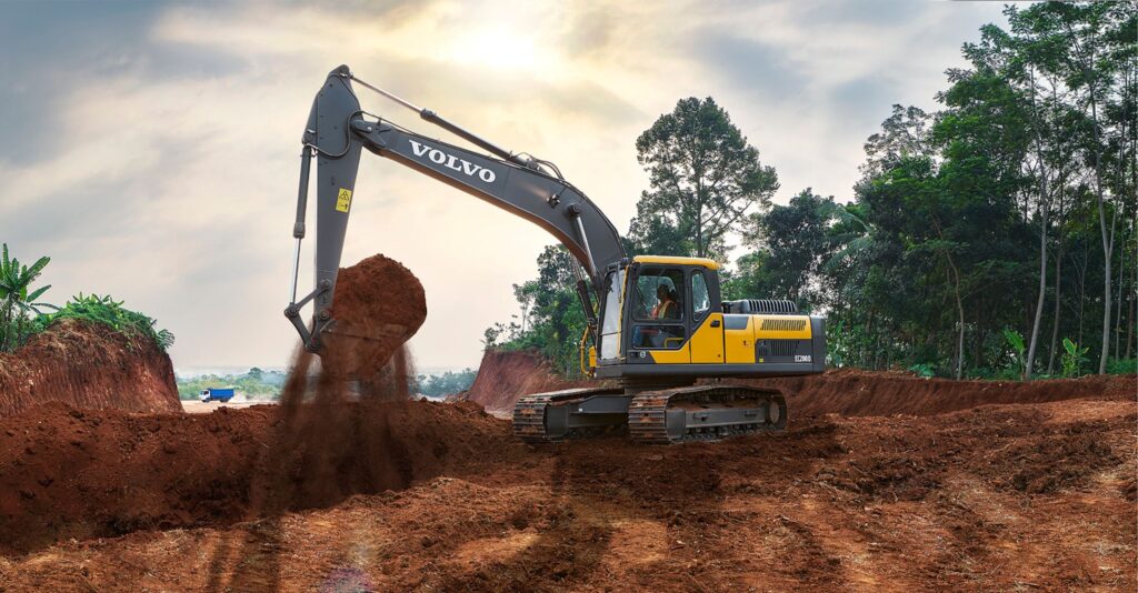 volvo show crawler excavator ec200d t3 apac 2300x1200