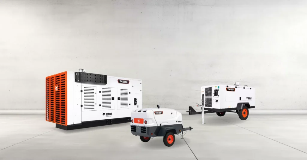 Bobcat Compressors range 2048x1069