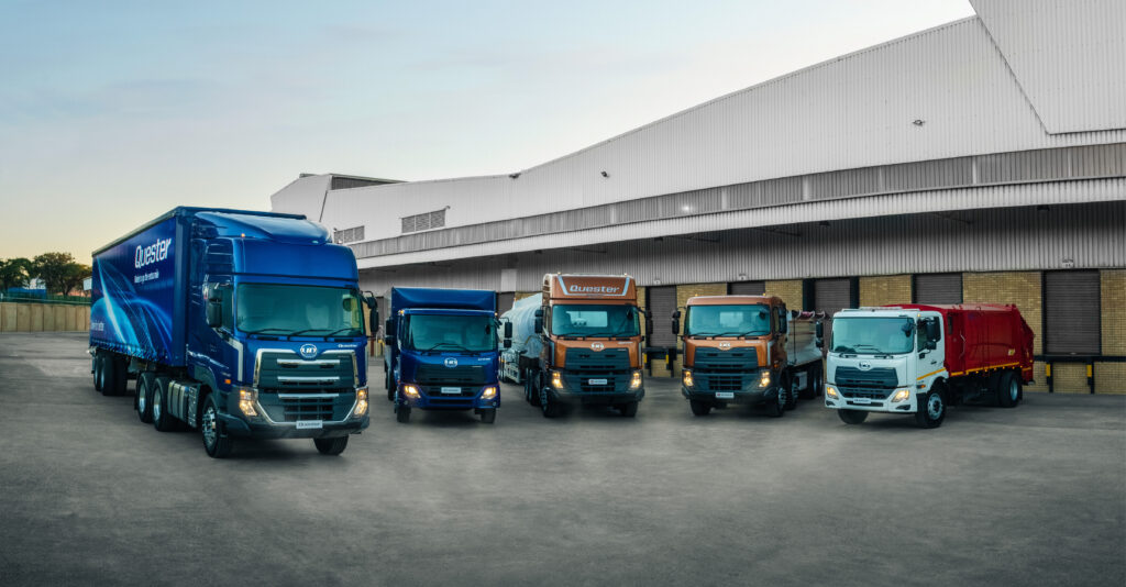 UD Trucks range of trucks 01