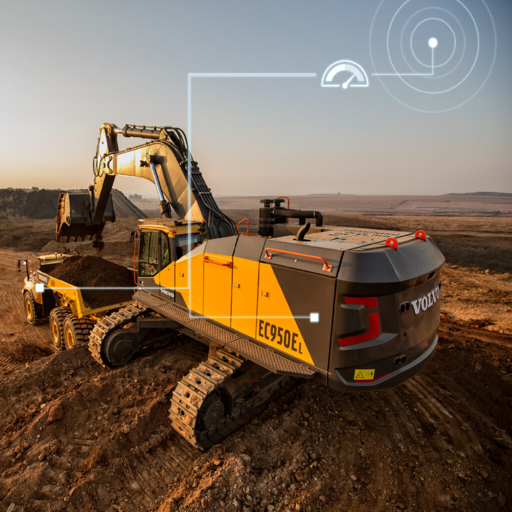 VCE excavator fluid analysis