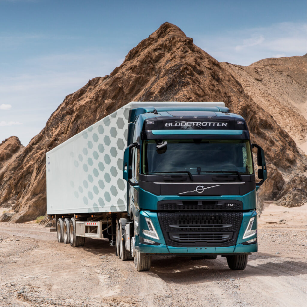 Volvo FM construction site