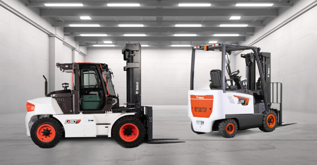 Bobcat forklift diesel and engine