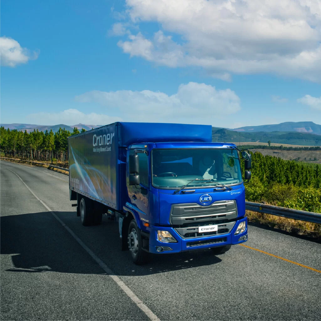 UD croner on the road