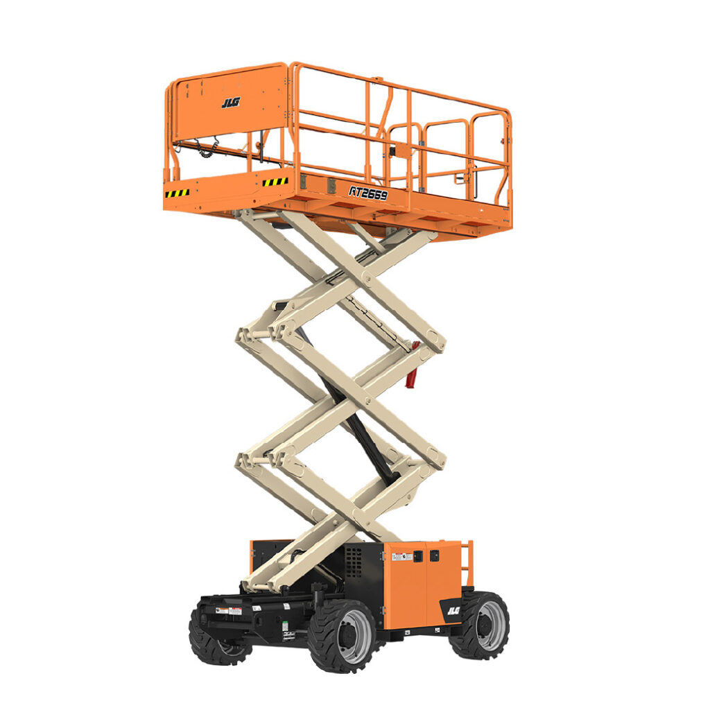 jlg rough terrain scissor lift rt2669