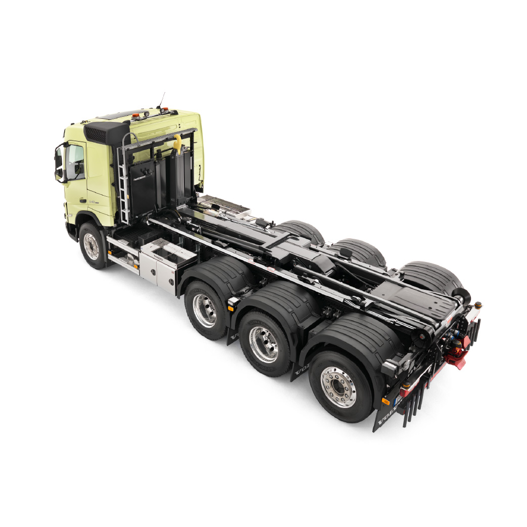 volvo fmx tandem axle lift