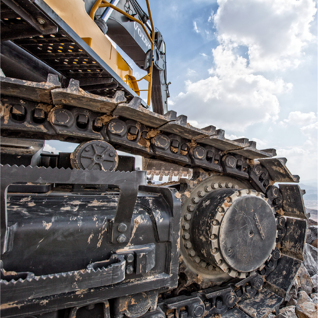 volvo undercarriage