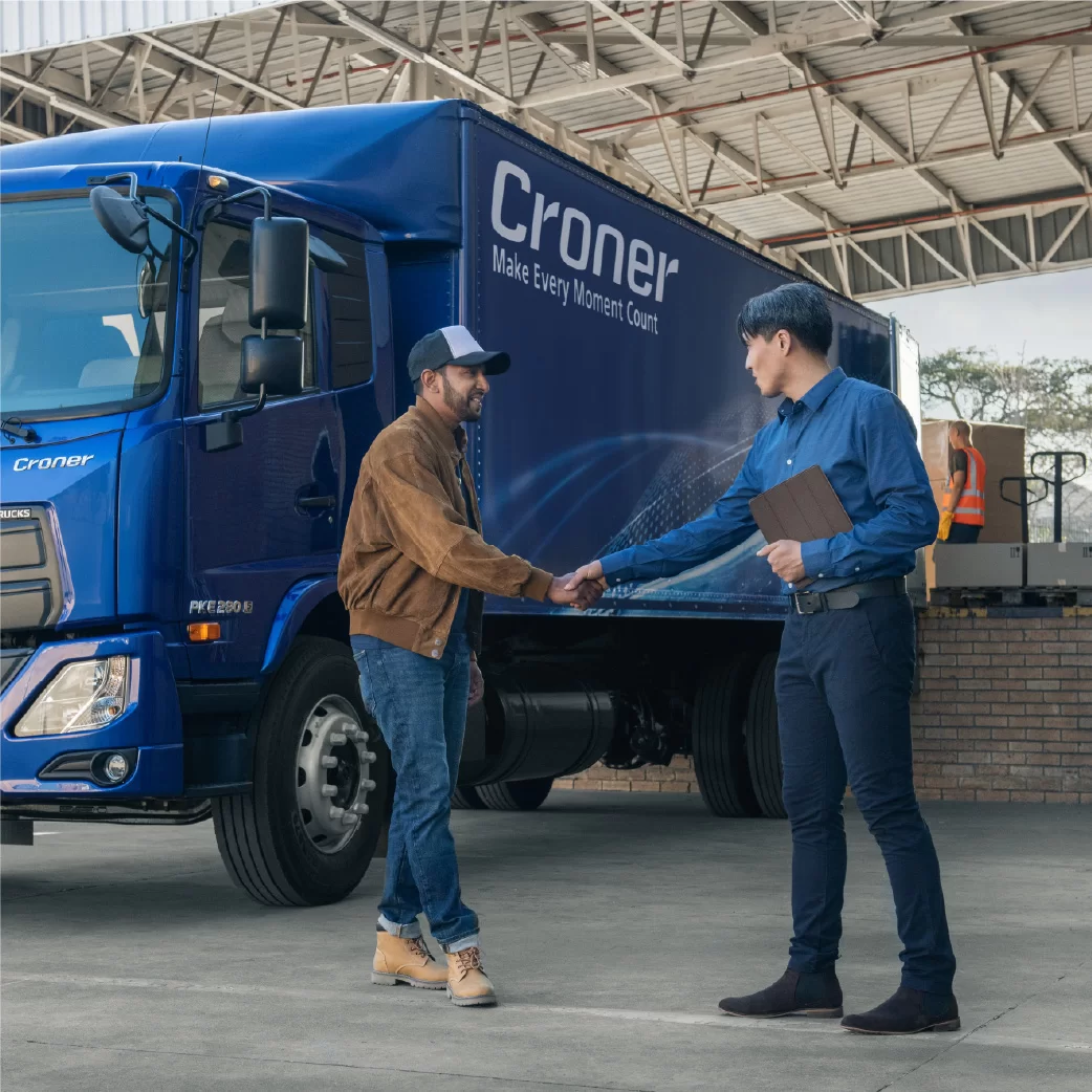 ud croner driver and customer