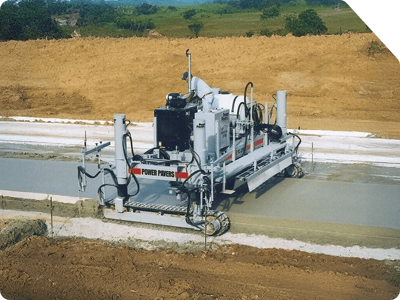 brands power curbers and power pavers cut