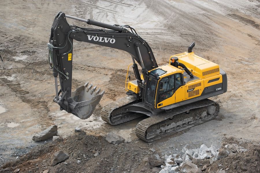 volvo excavator civic