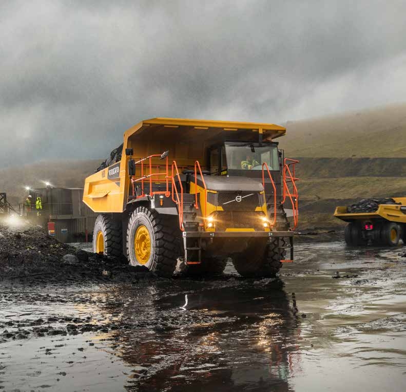 volvo rigid hauler R60D civic