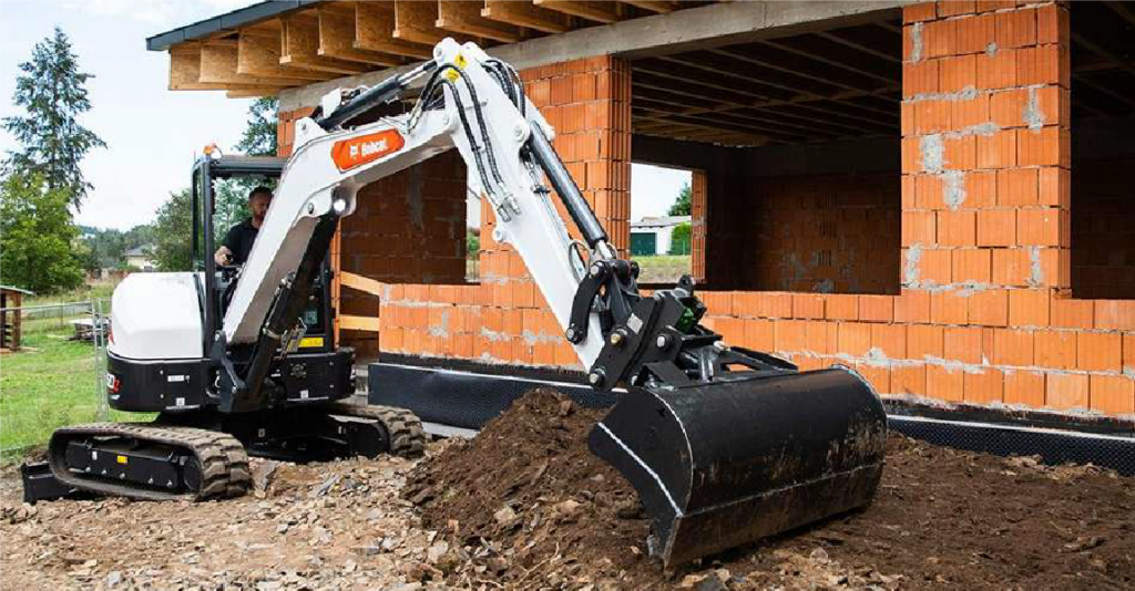 Bobcat E50z excavation